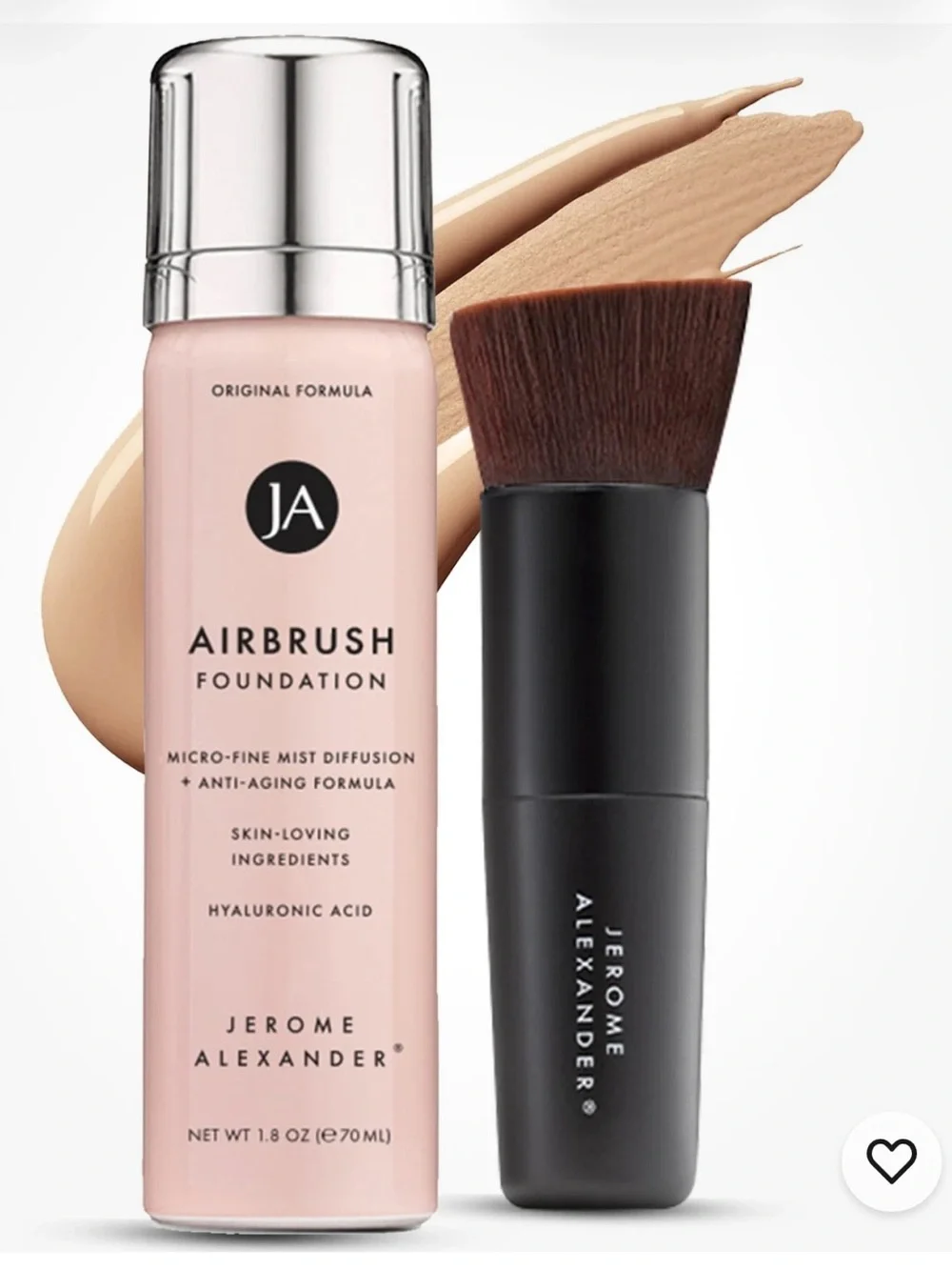 Jerome Alexander MagicMinerals AirBrush Foundation - Bright Light